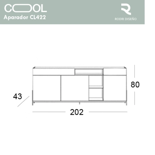 Aparador Cool CL02