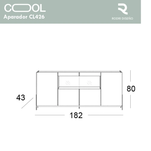 Aparador Cool CL06