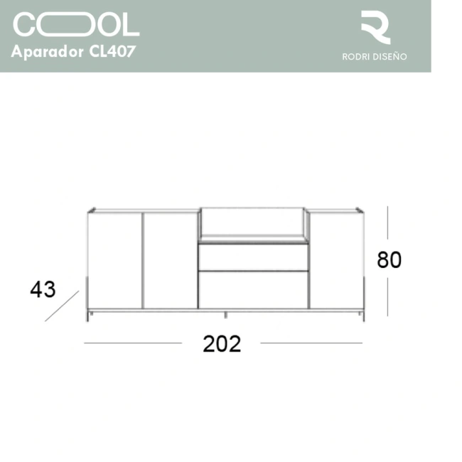 Aparador Cool CL08