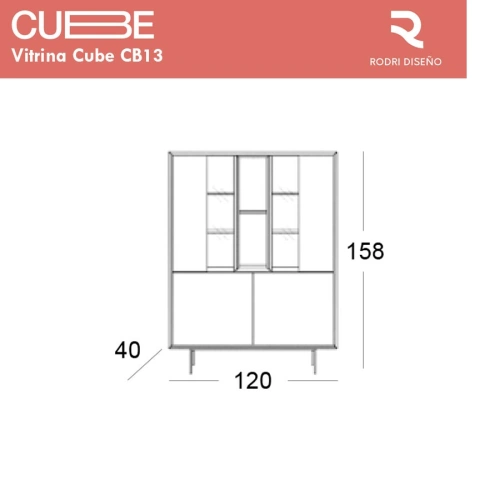 Aparador alto Cube CB13