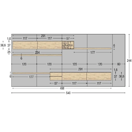 Comedor Qubic 2.0 53