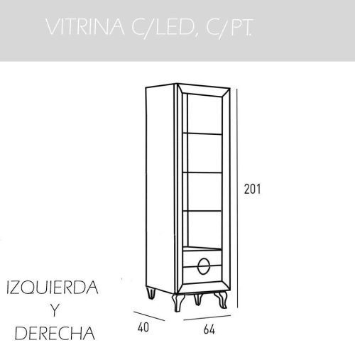 Vitrina Cloe Barcelona