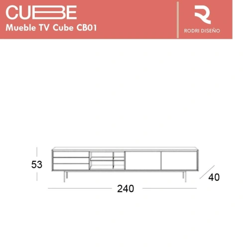 Módulo TV Cube CB01